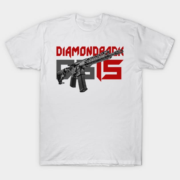 AR15 Diamondback DB15 T-Shirt by Aim For The Face